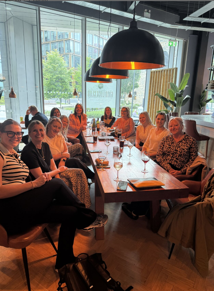 Relaxing with HR colleagues in Yorkshire